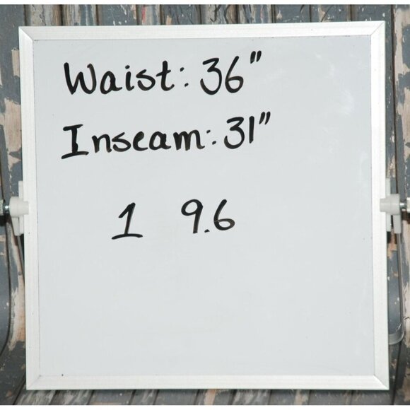 TX AXEL Mens Dark Wash Blue Jeans Size 34X32 Slim Boot Cut Western Casual - Picture 11 of 11